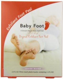 baby foot exfoliant food peel